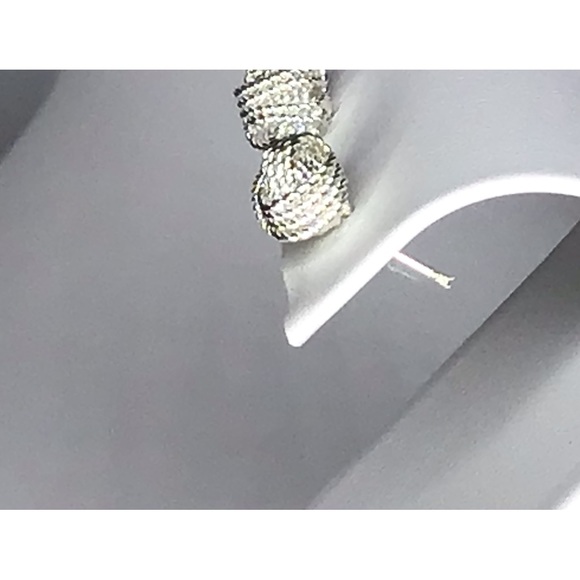 925 STERLING SILVER LOVE KNOT EARRING - Picture 5 of 6